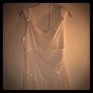 RM Richards Floor length sparkly evening/prom gown